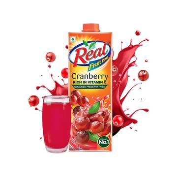 Real Fruit Power Cranberry Juice